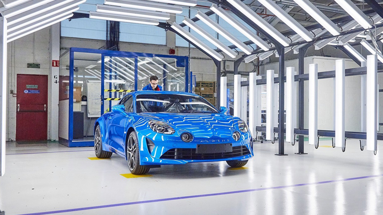 Έτοιμα τα πρώτα Alpine A110